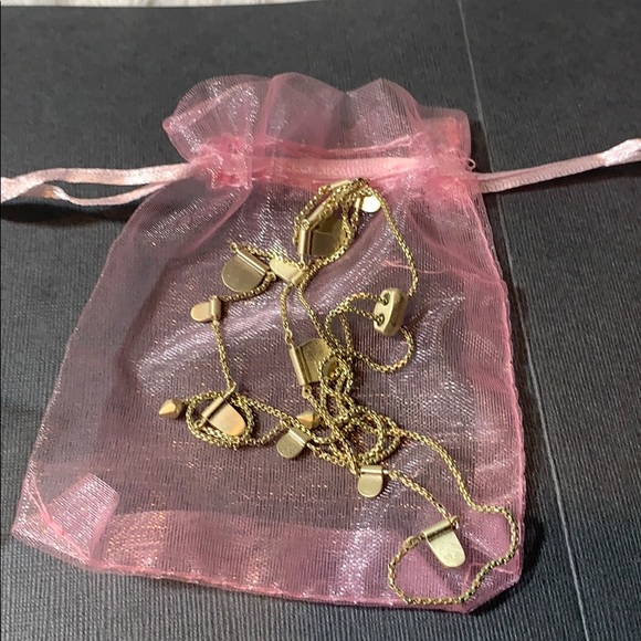 KENDRA SCOTT NECKLACE GOLD EXTRA LONG SLIDER BOLO OLIVE EUC - Picture 6 of 7